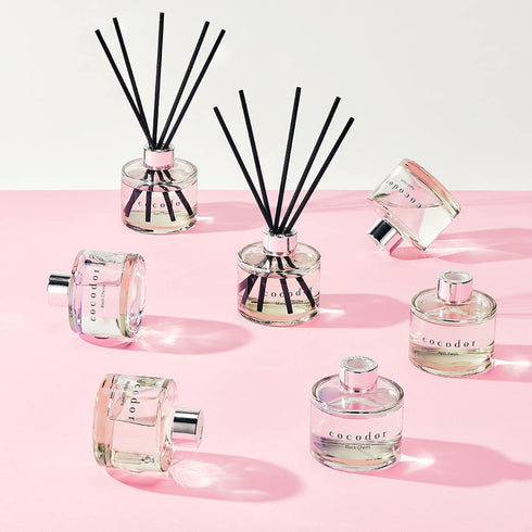 COCODOR Signature Reed Diffuser/Black Cherry / 6.7oz(200ml) / 1 Pack/Reed Diffuser, Reed Diffuser Set, Oil Diffuser & Reed Diffuser Sticks, Home Decor & Office Decor, Fragrance and Gifts