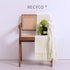 RECYCO Throw Blanket Soft Cozy Chenille Throw Blanket with Fringe Tassel for Couch Sofa Chair Bed Living Room Gift (Ivory White, 50'' x 60'')