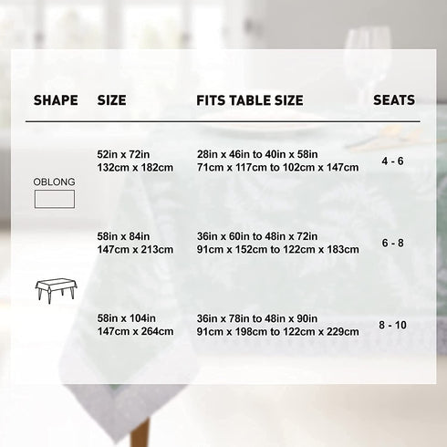JUCFHY Vinyl Tablecloth with Flannel Backing,Vinyl Tablecloths for Rectangle Tables,Green Plastic Table Cloth for Camping Dining Party,PVC Picnic Table Cover(Green Fern,52x72 Inch)