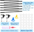 Table Balloon Arch Kit, 12ft DIY Balloon Arch Garland Kit With Pump, Balloon Clips, Knotter, Desk Clips, Party Backdrop for Birthday, Wedding ,Baby Shower, Christmas Indoor Party Supplies Decoration