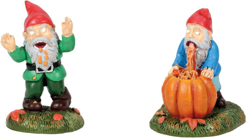Department 56 Village Collection Accessories Halloween Gnombies Miniature Figurine Set, 1.875 Inch, Multicolor