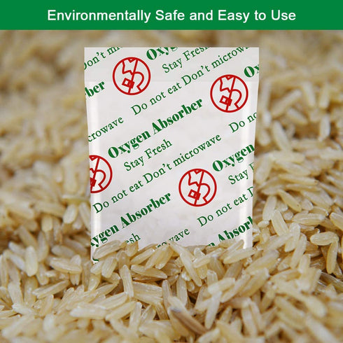 MakMeFre 2000cc(30Packets)Oxygen Absorbers for Food Storage, Food Grade Oxygen Absorbers Packets for Food