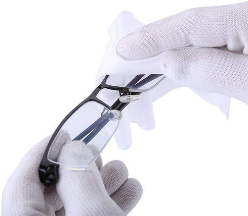 100Pcs/Bag 6 x 6 Inch Microfiber Cleaning Cloth Lint Free Non Abrasive Ultra Soft Cloth for Phone Lens Glasses