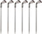 Cork Pops Stainless Steel 6 Inch Golf Club Cocktail Pick Set of 6