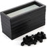 Dicunoy 6 PCS Floating Display Case, 3D Coin Display Stand Holder, Suspension Money Frame Box for Antique Challenge Coins, AA Medallion, Chip, Jewelry, Pin (9" x 3.54" x 0.75")