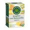 Traditional Medicinals Organic Ginger & Chamomile Herbal Tea, Relieves Occasional Indigestion or Nausea, (Pack of 1) - 16 Tea Bags