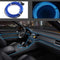 ABALDI El Wire, Interior Car Lights, Car LED Lights Inside Your Car for Car Interior Decoration(3m/9ft, Blue)