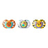 Tommee Tippee Day and Night Pacifiers, Symmetrical Design, BPA-Free Silicone Binkies, 18-36m, 3-Count, Colors and Designs May Vary