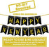 Glitter, Happy New Year Banner 2023 - 10 Feet | Gold Happy New Year Sign for Happy New Year Decorations 2023 | NYE Decorations 2023 | New Years Eve Party Supplies 2023 for New Years Eve Decorations