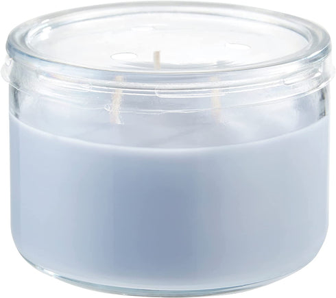 CANDLE-LITE Fresh Lavender Breeze Three Wick Aromatherapy Candle with 20-40 Hours of Burn Time, 10 oz, Light Purple