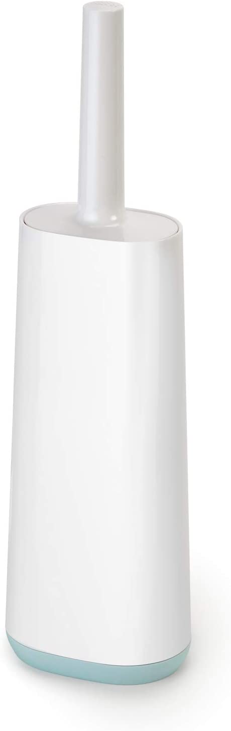 Joseph Joseph 70506 Flex Toilet Brush with Slim Holder Flexible Anti-Drip, Blue, 8.6 x 43.1 x 12.3 cm