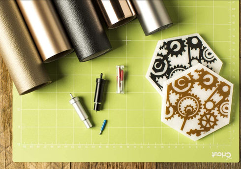 Cricut 3PACK Standardgrip Cutting Mat 12X12 3 Pack AMZ, 12"x12", Green, 3 Count