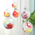 20 Pcs Clear Plastic Fillable Ornament Balls,Removable Top Clear Hanging Ornaments Ball,DIY Plastic Ornaments Round Balls,Perfect for Decoration On Christmas Trees,Wedding,Party(60mm)