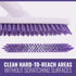 Fuller Brush Tile Grout E-Z Scrubber Replacement Head- Cleans Kitchen, Shower, Tub & Tile - Purple