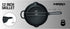 Mirro MIR-19052 10" Pre-Seasoned Ready to Use Round Cast Iron Skillet with Helper Handle, Black