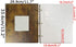 EdenseeLake Dried Flower Photo Album 4x6 Photo Book Holds 500 Photos Horizontal and Vertical
