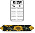 Seamless Pattern Sunflowers Table Runners Cotton Linen Rectangle Dresser Scarf for Family Dinners Office Kitchen Tables or Gatherings Indoor Outdoor Party Decor 16x72inch Black Background