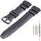 MCXGL Natural Resin Replacement Watch Band for Casio AE-1200 SGW-300H MRW-200H W-735H Waterproof Rubber Strap