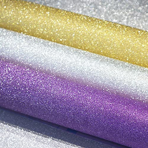 Glitter Silver Contact Paper Sparkley Silver Creative Covering Peel and Stick Wallpaper Silver Removable Self Adhesive Paper for Bedroom DIY Gift Decoration Shelf Drawer Liner Vinyl Roll 17.7"x78.7"
