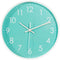 Jdelai Indoor Silent Non-Ticking Quartz Modern Simple Wall Clock Digital Quiet Sweep Movement Office/Kitchen/School/Living Room Decor 10 Inch