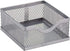 Annova Mesh Desk Organizer Office with 7 Compartments + Drawer/Desk Tidy Candy/Pen Holder/Multifunctional Organizer - Silver - Grey