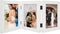 Golden State Art, 5x7 Triple Picture Frame Hinged Photo Frame Three Folding Wedding Frames Collage with Glass (5x7 Triple, White)