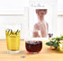 Modwnfy New Parents Gift, Mom & Dad EST 2022 Stemless Wine Glass and Beer Glass Set for Parents To Be Mom Dad Friend, Perfect Present for Mothers Day Fathers Day Baby Shower Pregnancy Christmas