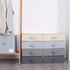 33.5x17x6" Long Collapsible Storage Boxes, holding shape well, Good under the bed organization solutions for kids toys- comforters -shoes, or wires electronics in TV stand. Dark Gray