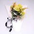 BBC Clear Rose Flower Bouquet Packaging Bags Floral Arrangement Supplies, 100 Counts (M)