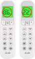 Replacement Remote Control for Midea ComfortStar FrigidaireAC Cooper&Hunter AC Air Conditioner RG36B/BGE RG36F/BGEF RG36A/BGEF-AR3 RG36B/BGCE RG36Y1/BGCEFU2 RG36F1/BGEFU1 RG36B4(B)/BGE RG36B2/BGEF