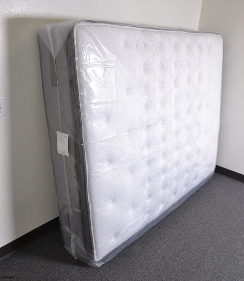 Mattress Bag for Moving & Long-Term Storage - Twin Size - Enhanced Mattress Protection with Extra Thick Tear & Puncture Resistance Polyethylene (Value Pack of 2pcs)