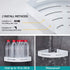 Gricol Shower Caddy Bathroom Corner Shelf with Hooks, Shampoo Holder Organizer, No Drilling Adhesive Basket Storage Wall Mounted Bathtub Organizer, 2 Pack