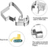 wonmon Wonmon 11PCS Construction Cookie Cutters Set, Excavator, Bulldozer, Dump Truck, Crane, Hammer, Wrench, Drill, Safety Helmet Construction Tools Cutters Molds Set for Construction Themed Party