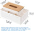 Poeland Multifunction Tissue Box Rectangular Facial Tissue Holder Dispenser for Dining Room, Kitchen, Bedroom Dressers and Home D©cor