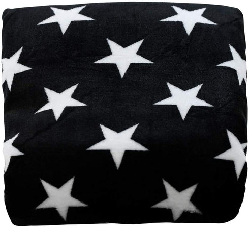 Infinity Republic - Thin Red Line Soft Fleece Throw Blanket - 50x60 Perfect for Living Rooms, bedrooms, Kids' Rooms, Outdoors!