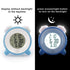 RYHOR-K Alarm Clock for Kids - 7 Color Night Light - Snooze Easy to Set Digital Clock Battery Operated for Bedroom