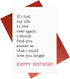 Romantic Birthday Card,Love Cards For Boyfriend Girlfriend Husband Wife Him Her