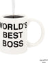 Hallmark Christmas Ornament, The Office World's Best Boss Coffee Mug