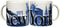 Americaware SMNYC01 New York 18 oz Duo Tone Blue Relief Mug