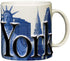 Americaware SMNYC01 New York 18 oz Duo Tone Blue Relief Mug