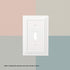 Franklin Brass W10249V-W-C Stamped Steel Round Single Duplex Outlet Wall Plate / Switch Plate / Cover, White, 3-Pack