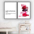 VLOLIFE Nail Polish Canvas Wall Art Makeup Illustration Beauty Vanity Poster Prints Wall Decor Nail Manicurist Gift Fashion Nails Salon Wall Art Posters Prints Unframed, 16x24inchX2 Unframed