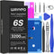 Battery for iPhone 6S, Upgraded 3200mAh Wavypo 2022 High Capacity New 0 Cycle Battery Replacement for iPhone 6S Battery A1633 A1688 A1700 with Full Replacement Tool Kit