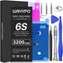 Battery for iPhone 6S, Upgraded 3200mAh Wavypo 2022 High Capacity New 0 Cycle Battery Replacement for iPhone 6S Battery A1633 A1688 A1700 with Full Replacement Tool Kit