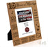 KATE POSH - Our 10th Wedding Anniversary Picture Frame, 10th, 10 Years Anniversary, 10 Years of Marriage, 120 Months of Love - Engraved Natural Wood Picture Frame (4x6-Vertical)
