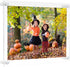 NIUBEE 8.5x11 Clear Acrylic Wall Mount Floating Picture Frame A4 Letter Size Photo for Document Certificate Sign Display -Double Panel (Full Frame is 9.4x13.4 inch)
