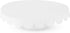 Twine White Stainless Steel Cake Stand, Set of 1, Cupcake Stand, Home Decor, Food Service, Dessert Accessory, 11-Inch Diameter, White