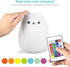 Cat Lamp, 16 Colors Remote Control Silicone Cute Kitty Night Light for Kids Toddler Baby Girls Bedroom