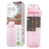 BellyBottle Pregnancy Water Bottle Intake Tracker with Weekly Milestone Stickers (BPA-Free) Pregnancy Must Haves Gifts for First Time Moms Essentials - Pink