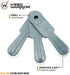 WW Brush Cutter Replacement Blades